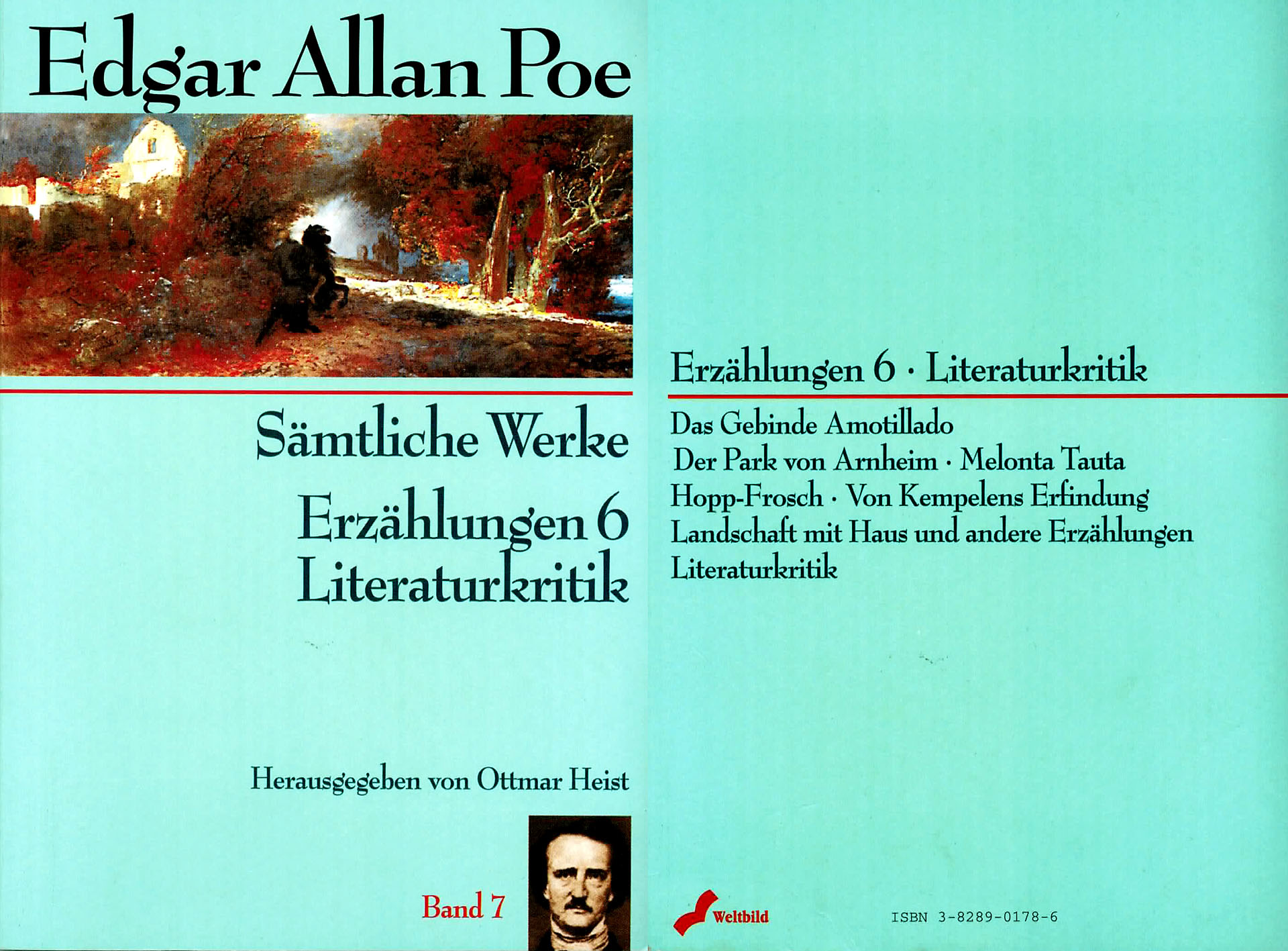 Edgar Allan Poe - Sämtliche Werke - Erzählungen 7 - Poe, Edagar Allan